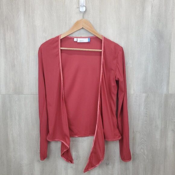 Urbane Y2K Tie Front  Nylon Cardigan G-0178 - Picture 9 of 14